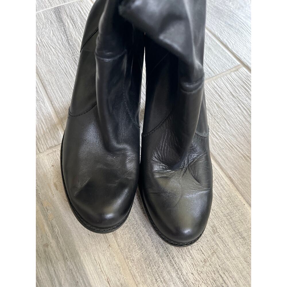 Cole Haan $278 Black ankle leather bootie size 9.5 - Picture 5 of 6